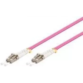InfiniBand/optisko šķiedru kabelis Goobay 95934 1 m LC rozā