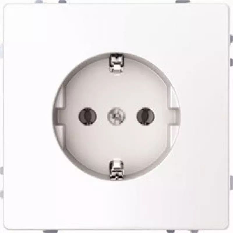 Merten MEG2301-6035. Produktfarbe: Weiß, Material: Thermoplast. Eingangsspannung: 250 V, Stromstärke (maximal): 16 A. Anzahl enthaltener Produkte: 1 S