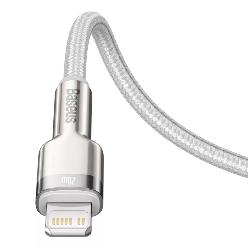 Baseus Cafule kabelis 2m Lightning uz USB C ātrai uzlādei un datu pārsūtīšanai