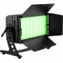 LED panelis EUROLITE PLL-384 RGB/WW modelis 40001893 — RGB ar silti baltu