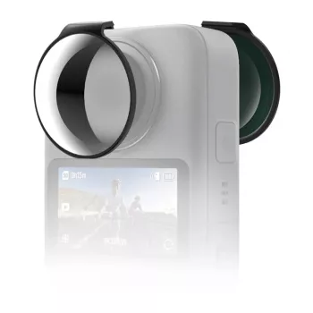 Freewell neitrālā blīvuma ND64 filtrs priekš DJI OSMO 360 — ND64 (6-stopu) optiskais stikls, apaļš vītņots stiprinājums
