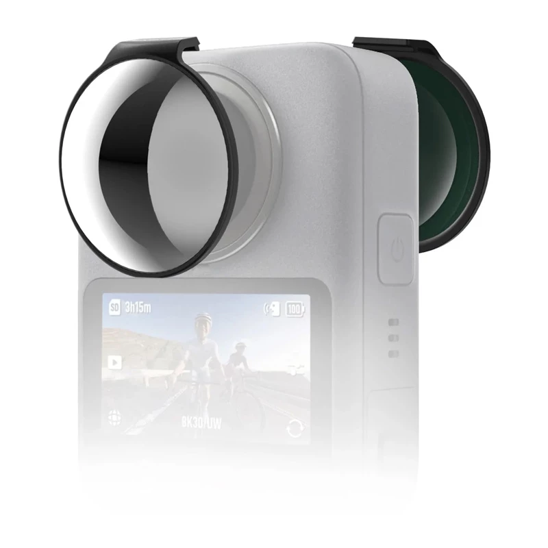 Freewell neitrālā blīvuma ND64 filtrs priekš DJI OSMO 360 — ND64 (6-stopu) optiskais stikls, apaļš vītņots stiprinājums