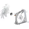 Dzesēšanas ventilators Montech GF120 PWM ARGB 120 mm balts, PWM vadība, ARGB apgaismojums