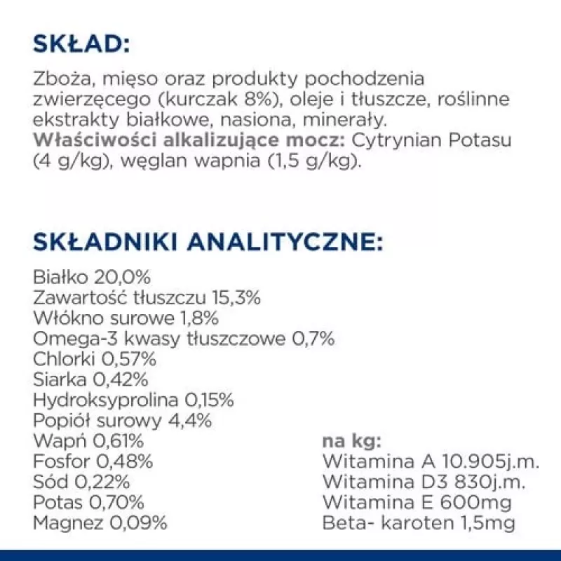 HILL'S PRESCRIPTION DIET Canine c/d Multicare sausā suņu barība ar vistu 12 kg