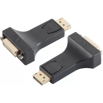 DisplayPort/DVI kabelis ShiverPeaks Melns