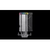 Dzesētājs DeepCool AK500S Digital SE — 120 mm ventilators, atbalsta LGA1700/AM5/AM4 un Intel LGA115x/1200 ligzdas, melns