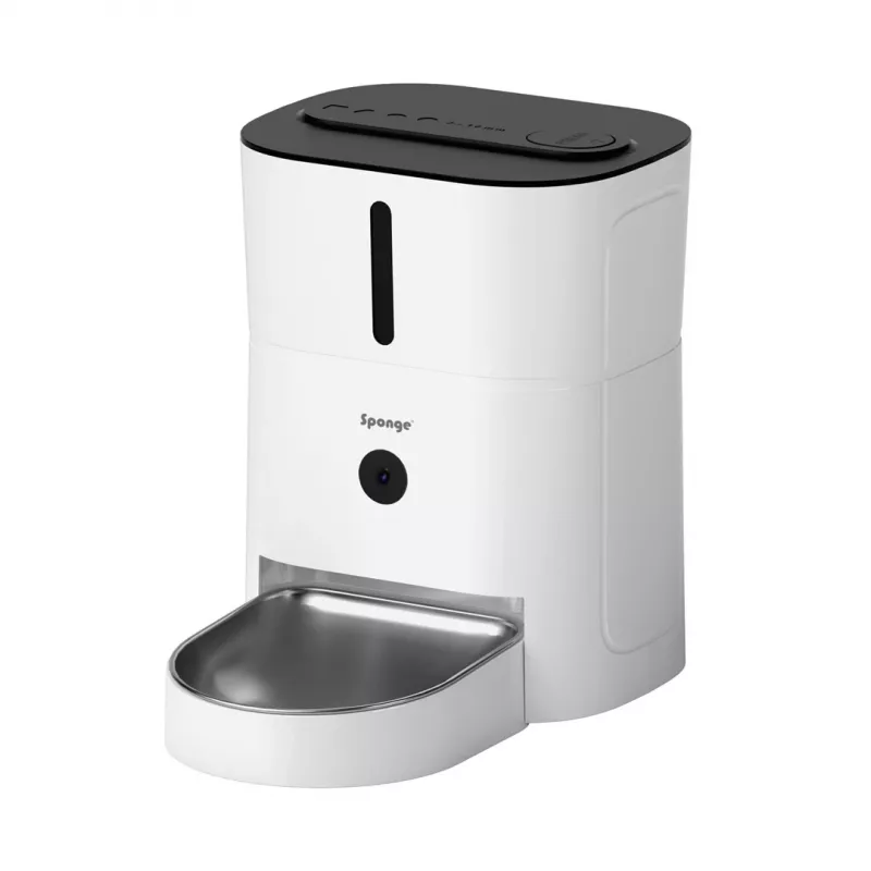 Viedais mājdzīvnieku barotājs ar kameru Sponge SPONGE Pet Feeder Smart Camera