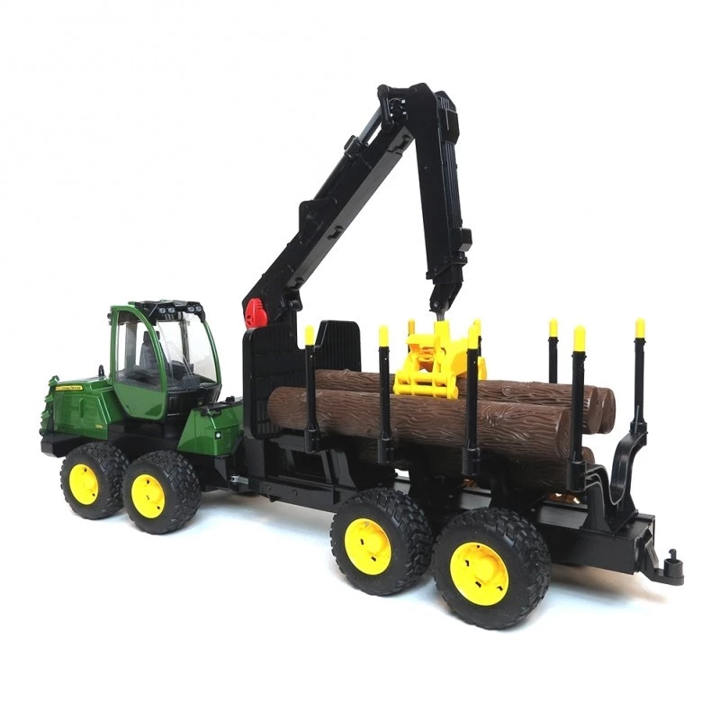 Bruder John Deere 1210E Forwarder ar satvērēju