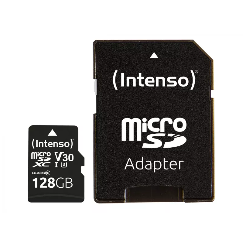 Atmiņas karte MICRO SDXC 128GB C10/W/ADAPTER 3433491 INTENSO