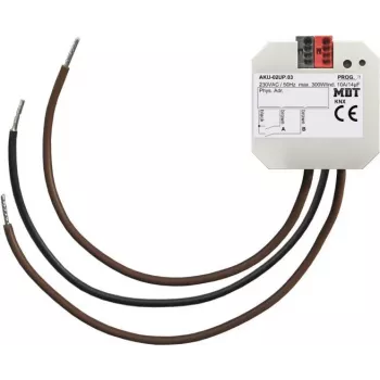 MDT technologies universālais izpildmehānisms 2-virzienu UP 10A, 230VAC, 14µF, 2EVG Battery-02UP.03 (Battery-02UP.03)