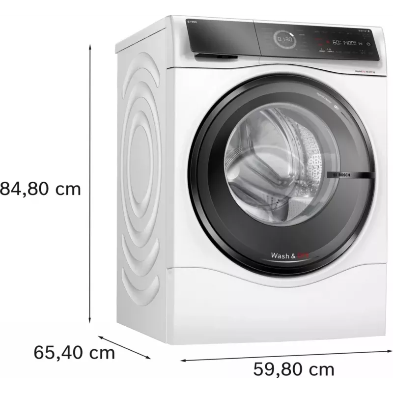 Bosch WNC254A0SN Veļas mašīna ar žāvētāju 10,5 kg / 6 kg 1400 RPM