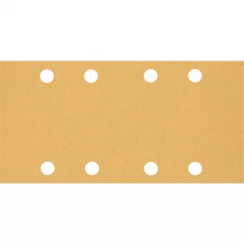 Slīploksnes Bosch 93x186 mm K80, 50 gab., 8 caurumi, kokam un krāsai (Expert)