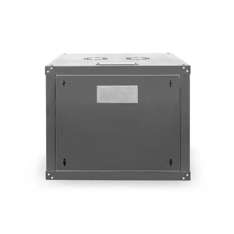 DIGITUS Professional Unique DN-19 09U-6/6-SW - skapis - tīkla skapis - piemērots montāžai pie sienas - melns, RAL 9005 - 9U - 48,3 cm (19) (DN-19 09U-6/6-SW)