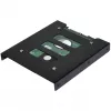 Montāžas rāmis ultron iekšējais 1x2.5 SSD/HDD metāla melns (377213)
