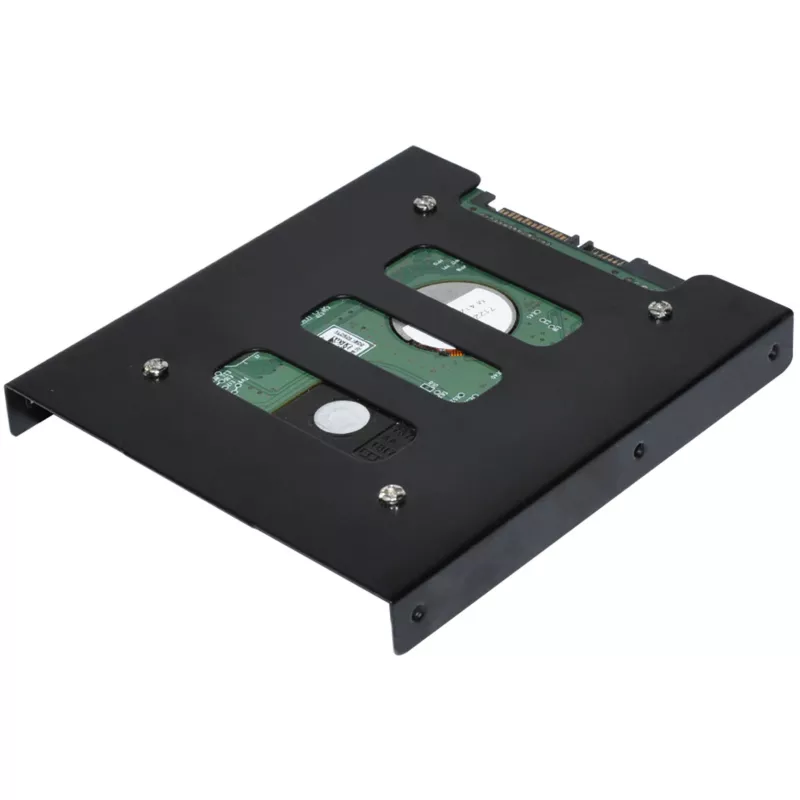 Montāžas rāmis ultron iekšējais 1x2.5 SSD/HDD metāla melns (377213)