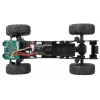 RC kāpurķēžu modelis Amewi Mini-D90 4WD 1:16 RTR mēroga modelis