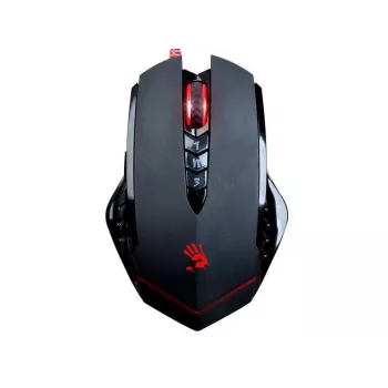 Spēļu pele A4Tech Bloody V8m — 3200 DPI, 8 pogas, V-Track optiskā, USB Type-A, melna