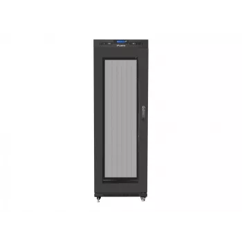 Rack cabinet LANBERG FF01-6837-23BL 37U freestanding 1900×600×800 mm IP20 Melns