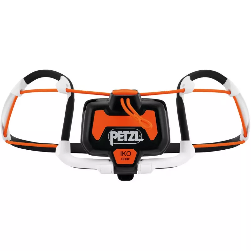 Petzl IKO CORE Galvaslampa, Melna, E104BA00