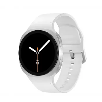 Samsung Galaxy Watch 8 3,3 cm (1,3 collas) AMOLED 40 mm Digitāls 438 x 438 pikseļi Skārienekrāns Sudrabs Wi-Fi GPS (satelīts)