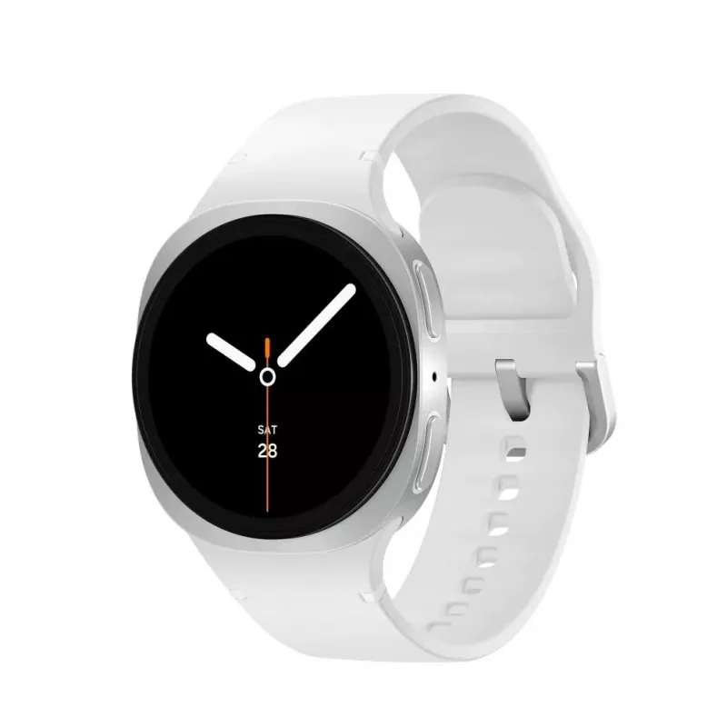 Samsung Galaxy Watch 8 3,3 cm (1,3 collas) AMOLED 40 mm Digitāls 438 x 438 pikseļi Skārienekrāns Sudrabs Wi-Fi GPS (satelīts)