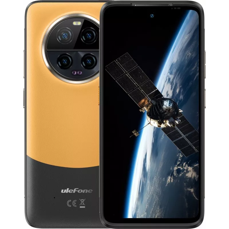 Rugged viedtālrunis UleFone Armor 23 Ultra 5G — 12 GB RAM, 512 GB atmiņa, oranžā krāsā
