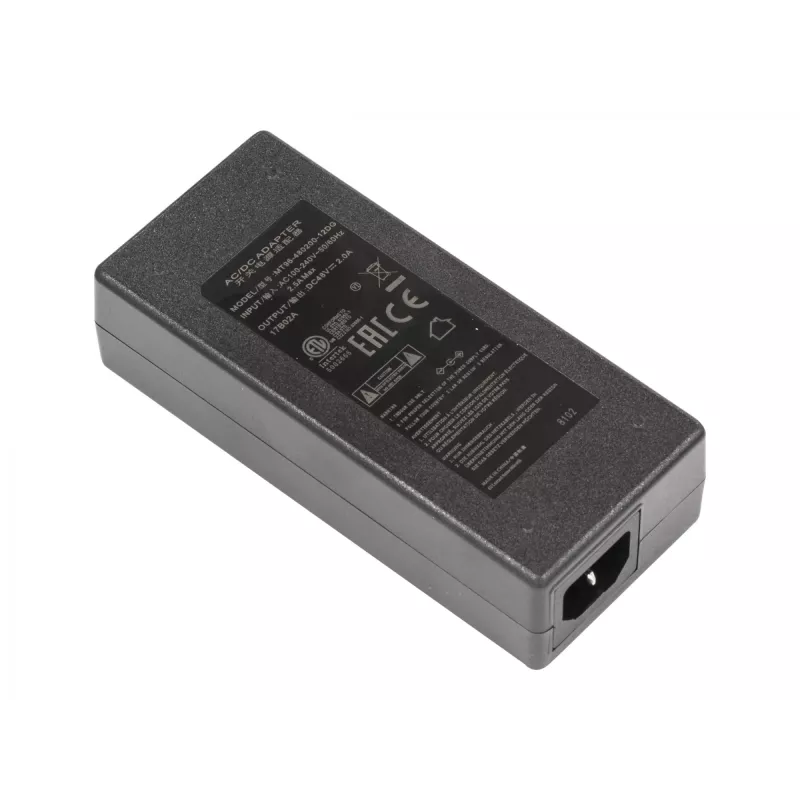 Iekštelpu strāvas adapteris MikroTik 48V2A96W melns