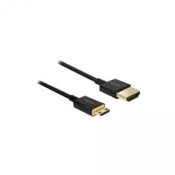 HDMI kabelis DeLOCK 84777 1,5m A tipa uz C tipu melns