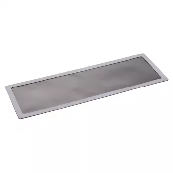 Putekļu filtrs DEMCiflex 0324 — apaļš filtrs, augstums 120 mm, melns/pelēks