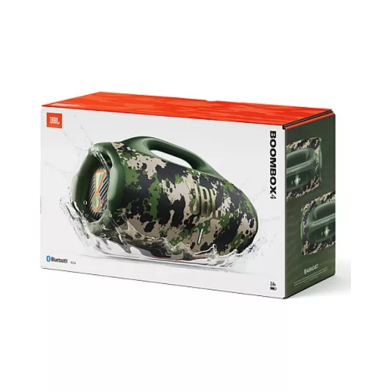 Ballīšu skaļrunis JBL Boombox 4 Camouflage 180 W Bezvadu Bluetooth