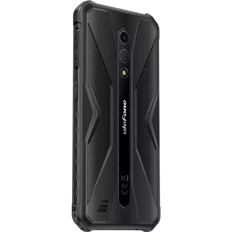 Izturīgais viedtālrunis UleFone Armor X12 — 3GB RAM, 32GB krātuve, pilnīgi melns