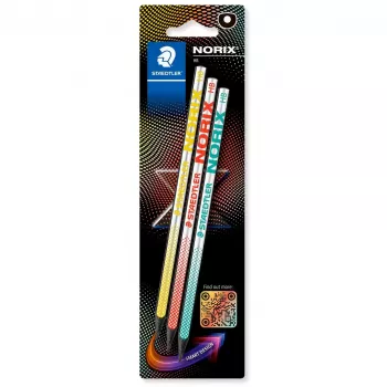 Grafīta zīmulis Staedtler 181-HBBK3 HB Daudzkrāsu