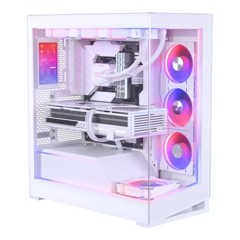 LCD panel kit Phanteks PH-HRLCD_WT01 Universal 5V 80mm