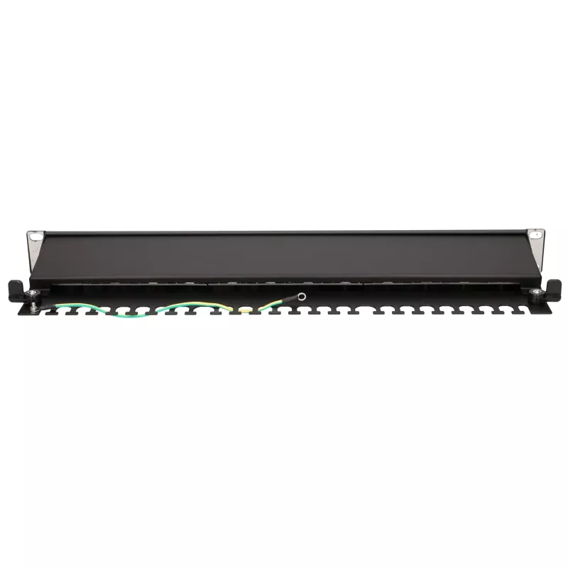 Patch panelis - Extralink CAT6A STP, 24 porti
