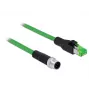 Tīkla kabelis DeLOCK 85438 RJ45 Ethernet Cat6 2m melns