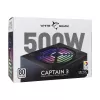 Barošanas bloks White Shark GPSU-W500F Captain 3 500W