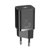 Baseus Super Si Quick Charger 1C 25W (melns)