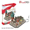3D puzzle cubicfun Vāvelas katedrāle — 101 gabali, modeļa komplekts