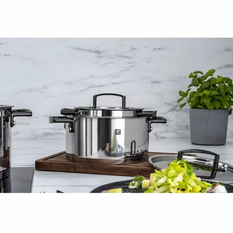 Zwilling BELLASERA katlu komplekts 5 gb., 18/10 nerūsējošais tērauds (71160-005-0)