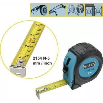 Hazet mērlente 5 m tērauda 2154N-5 (2154N-5)