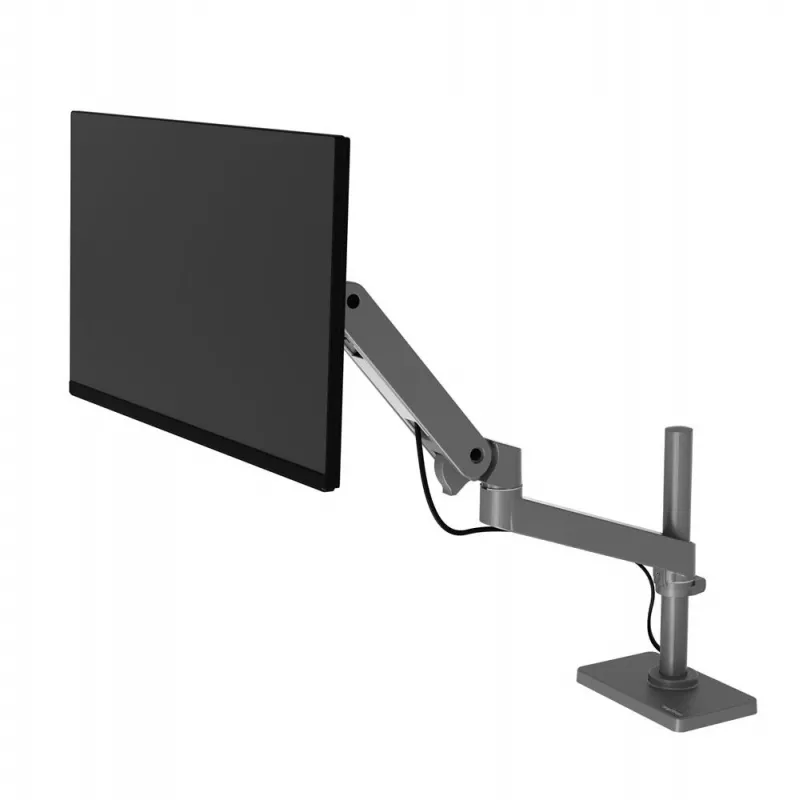 Ergotron LX Pro - Montāžas komplekts (monitora roka) - LCD displejam - caurmontāža, augstais statnis - alumīnijs - tumši pelēks - ekrāna izmērs: līdz 86,4 cm (līdz 34 collām)