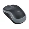 Logitech M185 bezvadu optiskā pele Ambidextrous Grey 910-002238