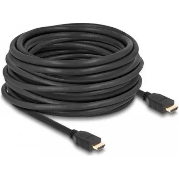 DeLOCK High Speed HDMI kabelis 48 Gbps 8K 60 Hz melns 12 m