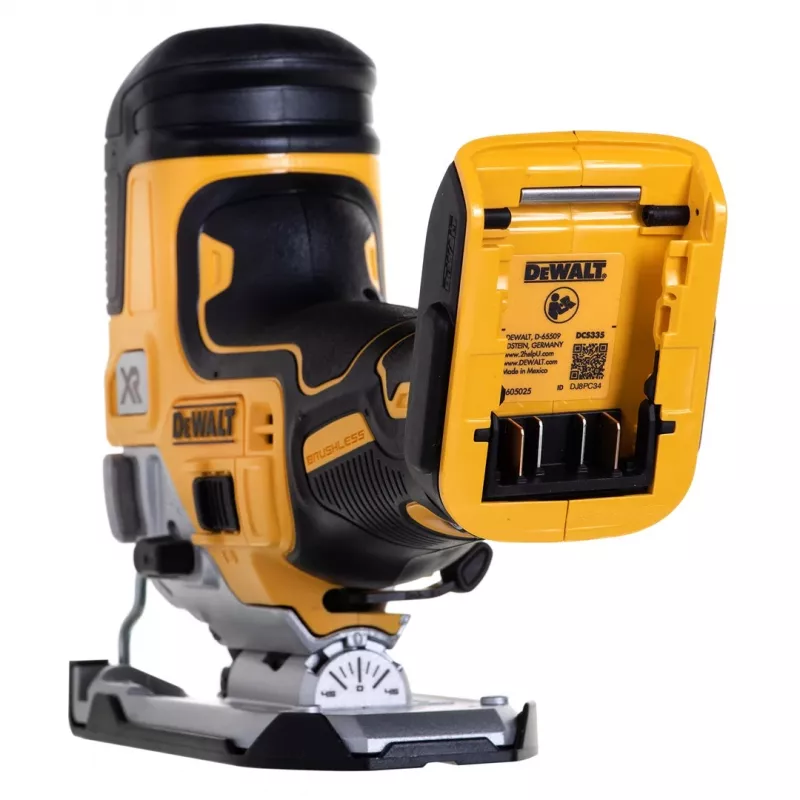 DeWALT DCS335NT akumulatora figūrzāģis 3200 spm 2 kg