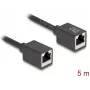 Tīkla kabelis DeLOCK 90333 RJ-45 Cat6a 5 m Melns
