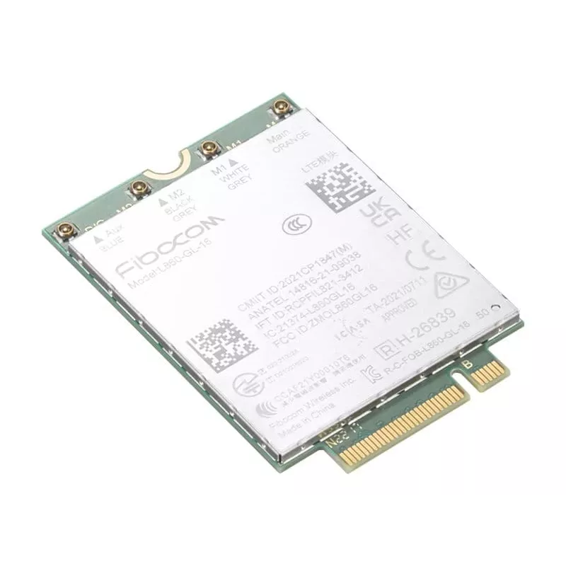 Iebūvējamā WWAN karte Lenovo 4XC1K20995, 1000 Mbit/s, bezvadu, M.2