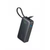 Powerbank 545 NANO 30W 10000mAh ar iebūvētu USB-C kabeli, melns