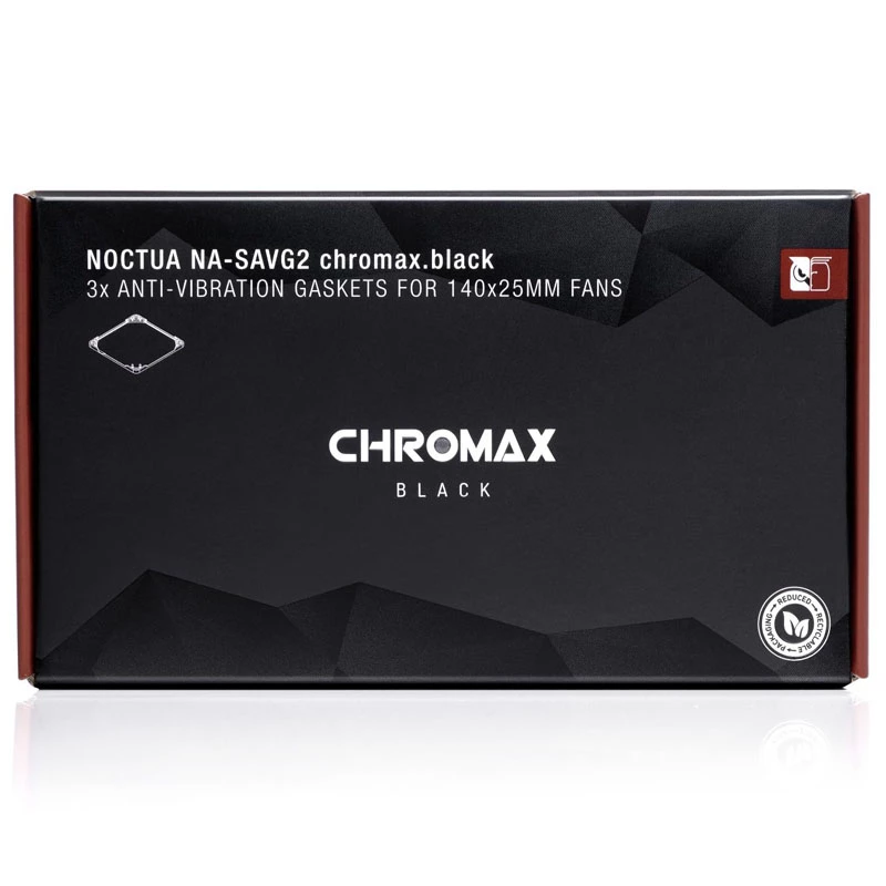 Noctua NA-SAVG2 chromax Melns pretvibrācijas komplekts - melns (NA-SAVG2 ch.bk)