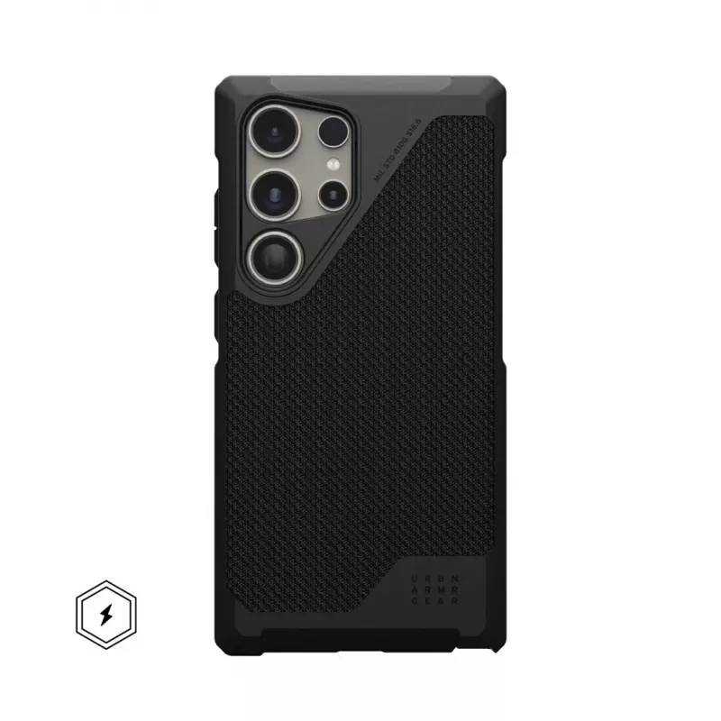 Urban Armor Gear Metropolis LT mobilā tālruņa maciņš 17,3 cm (6,8) Vāciņš Melns