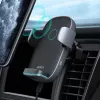 Bezvadu uzlādes telefona turētājs automašīnā Aukey HD-C52 — Qi saderīgs regulējama leņķa automašīnas telefona turētājs ar bezvadu uzlādi